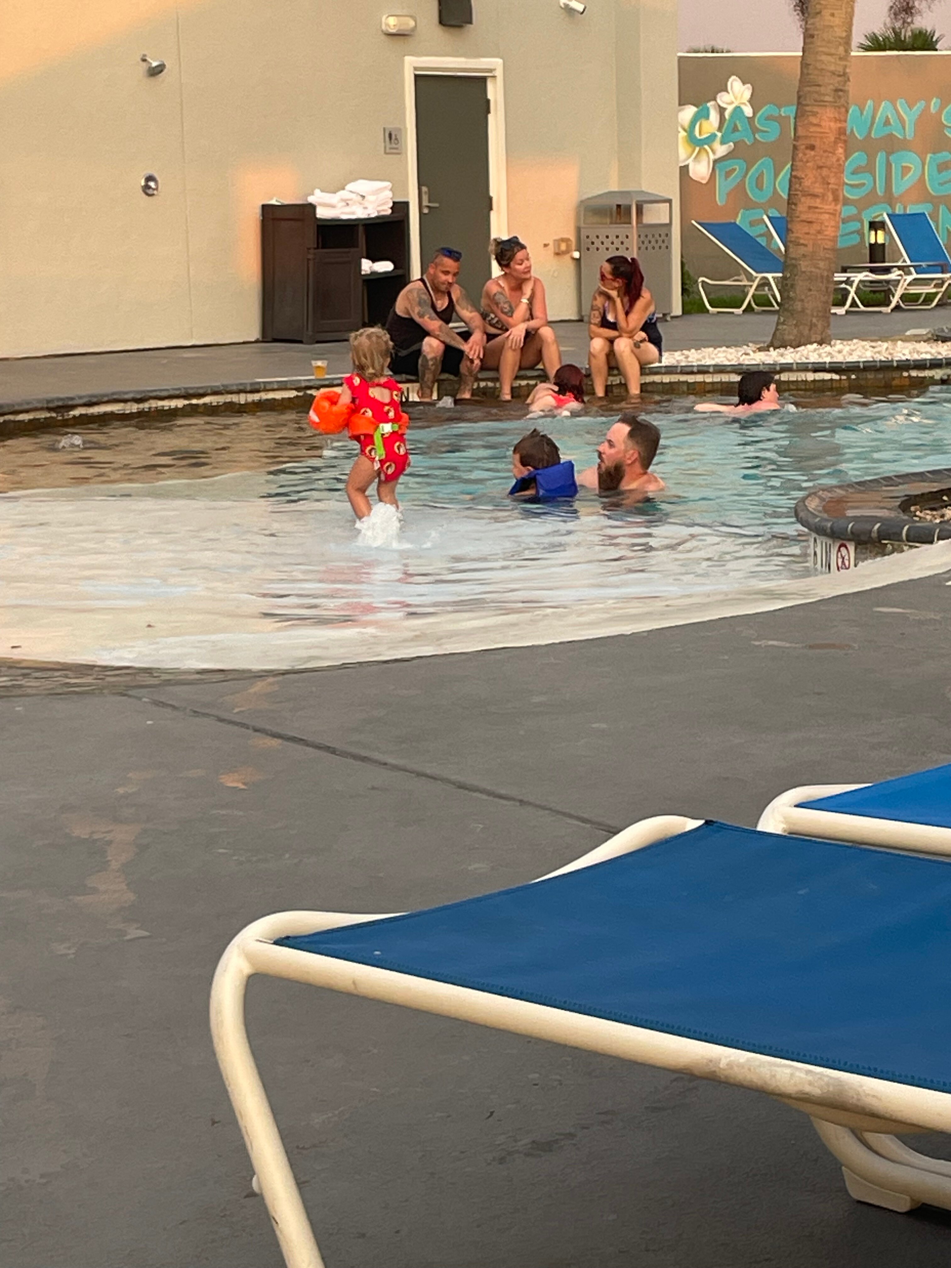 Courtyard Galveston Island-泳池