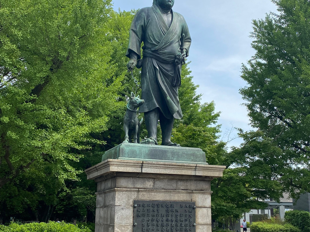 Saigo Takamori Statue-Uenokoen必去景点