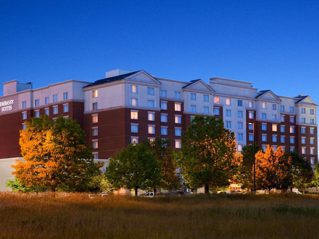 都柏林酒店住宿-Embassy Suites By Hilton Columbus Dublin