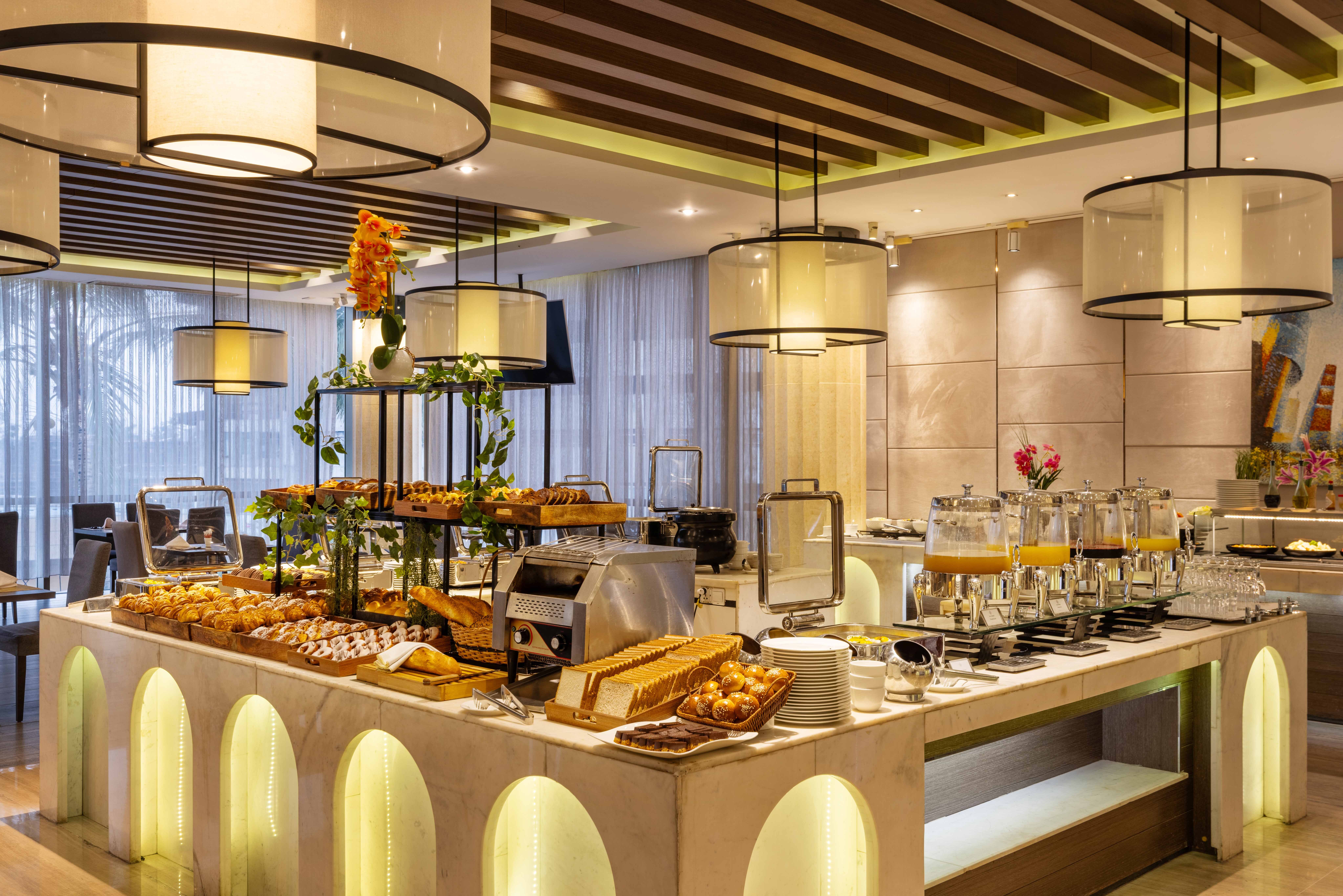 Fleuve Congo Hotel By Blazon Hotels-餐饮