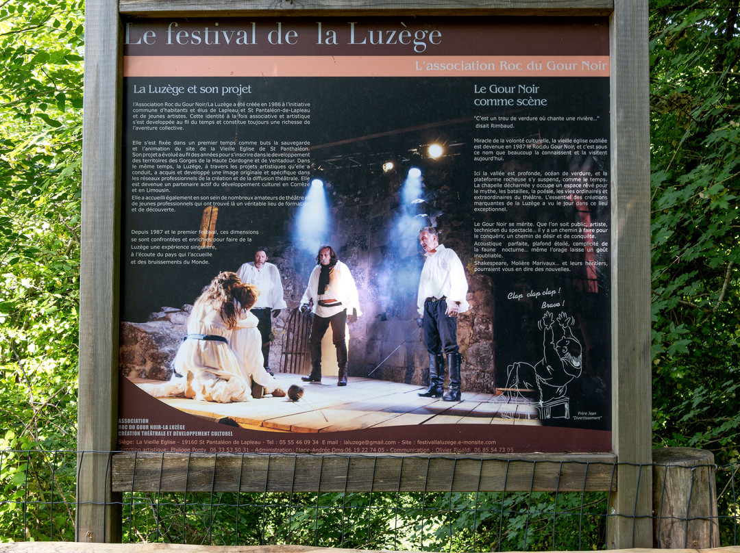 Ruines Vieille Église-Saint-Pantaleon-de-Lapleau必去景点