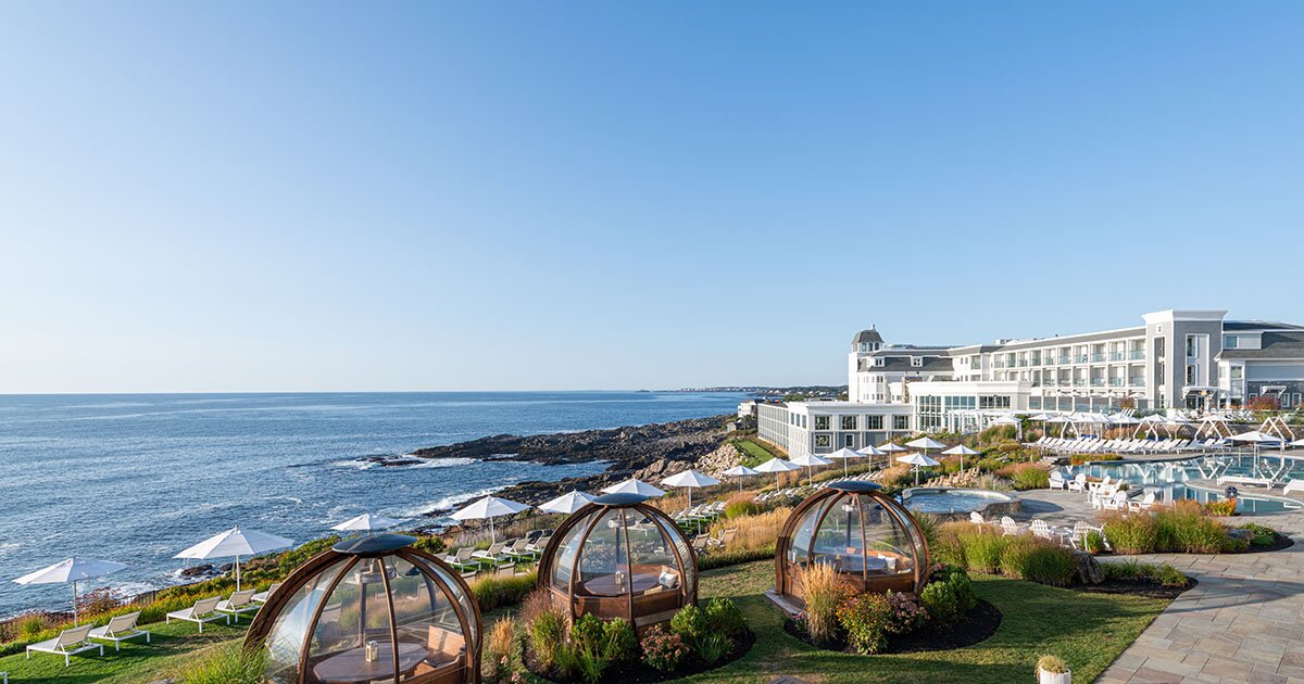 Cliff House Maine-浴室