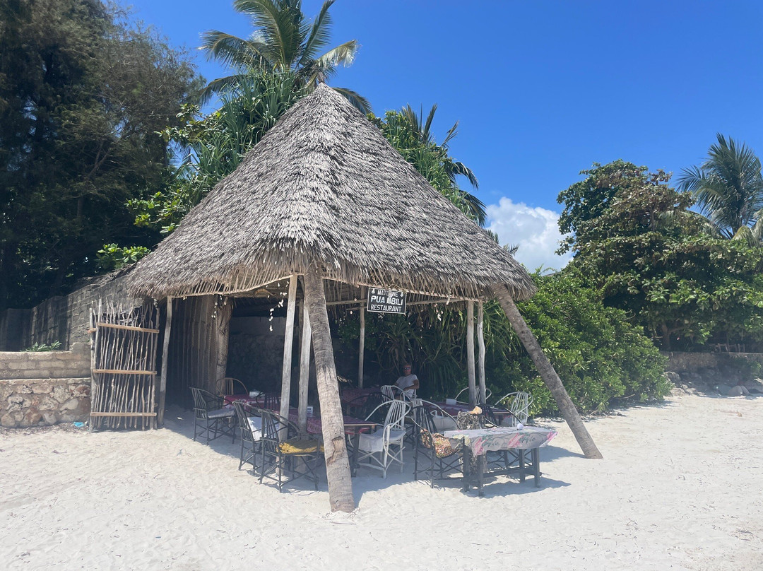 Matemwe Pua Mbili Restaurant