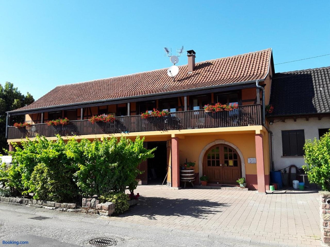 Dieffenthal酒店住宿-Chambres d'Hotes Arnold