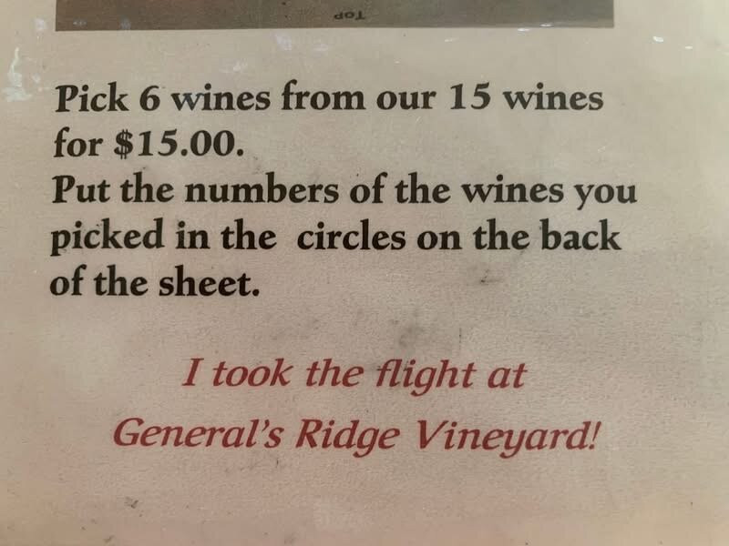General's Ridge Vineyard and Winery-Hague必去景点