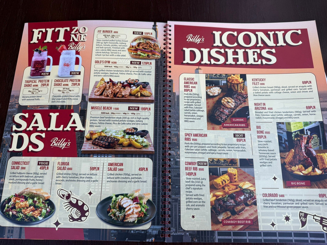 Billy's American Restaurants Wyspa Spichrzów