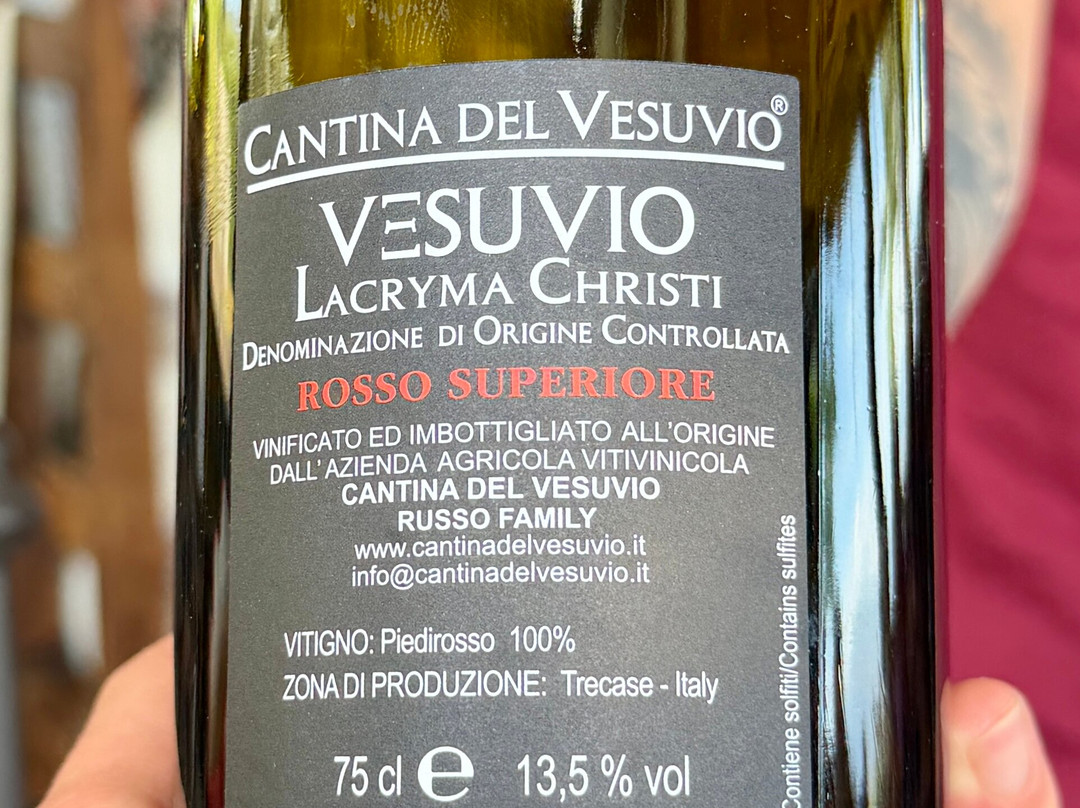 Cantina del Vesuvio Winery-Trecase必去景点