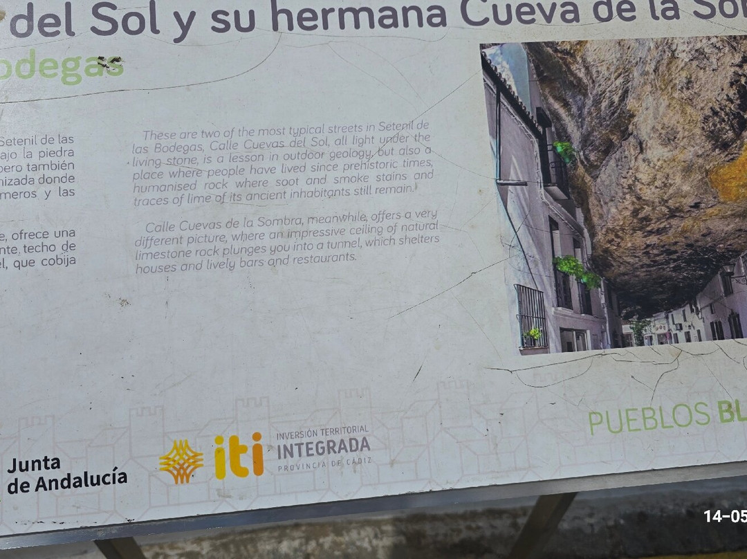 Calle Cueva Del Sol-Setenil de las Bodegas必去景点