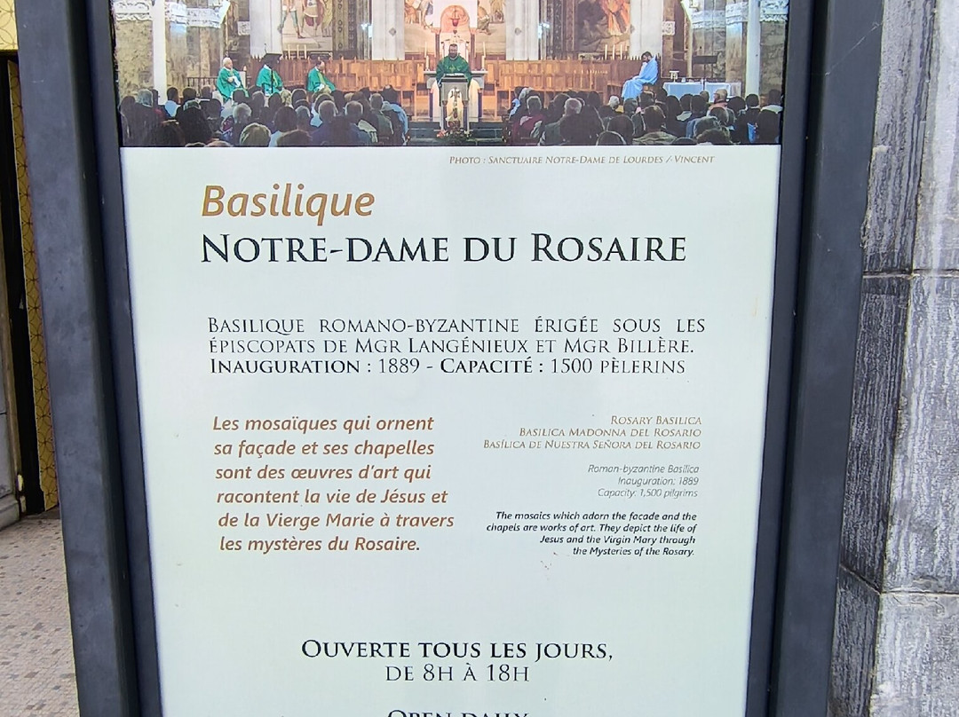 Basilique Notre-Dame du Rosaire-卢尔德必去景点