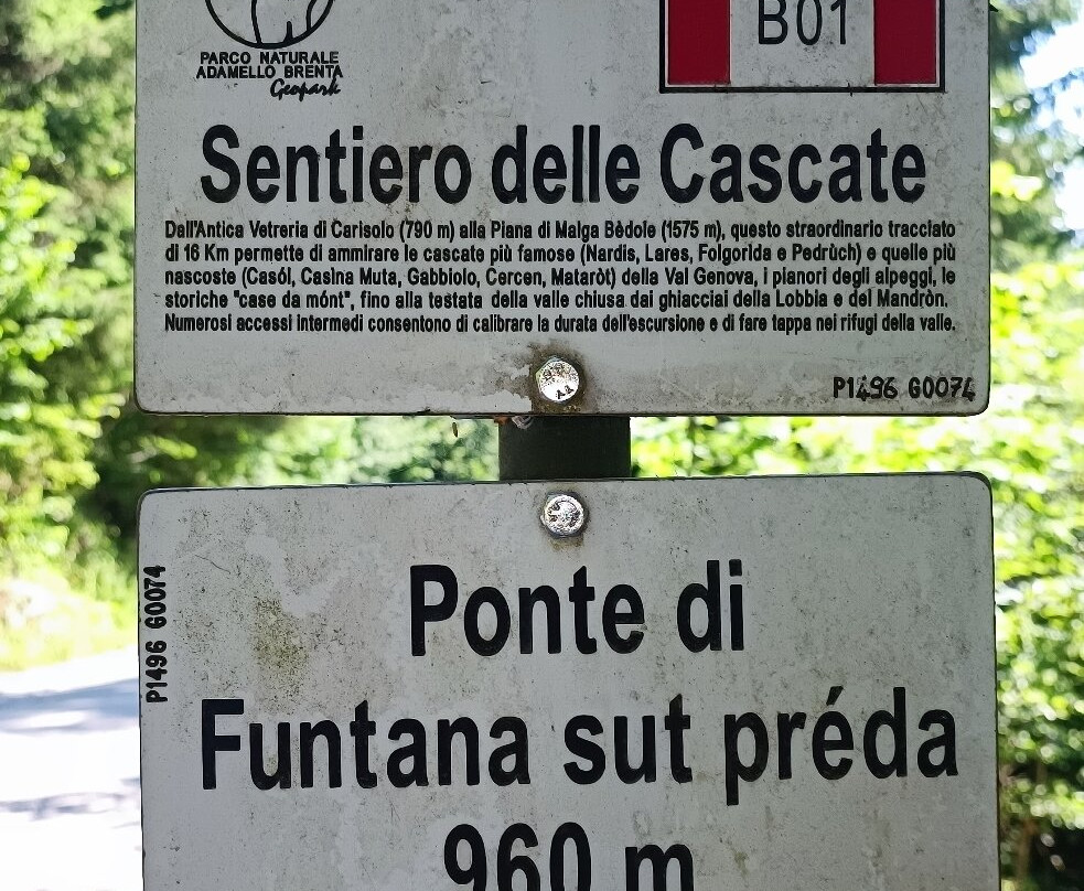 Cascate di Nardis-Giustino必去景点