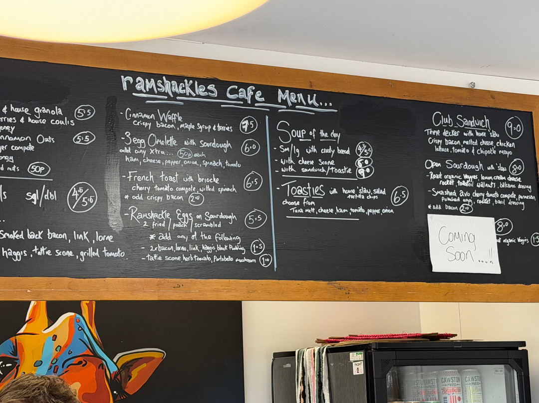Ramshackles Cafe Dunbar