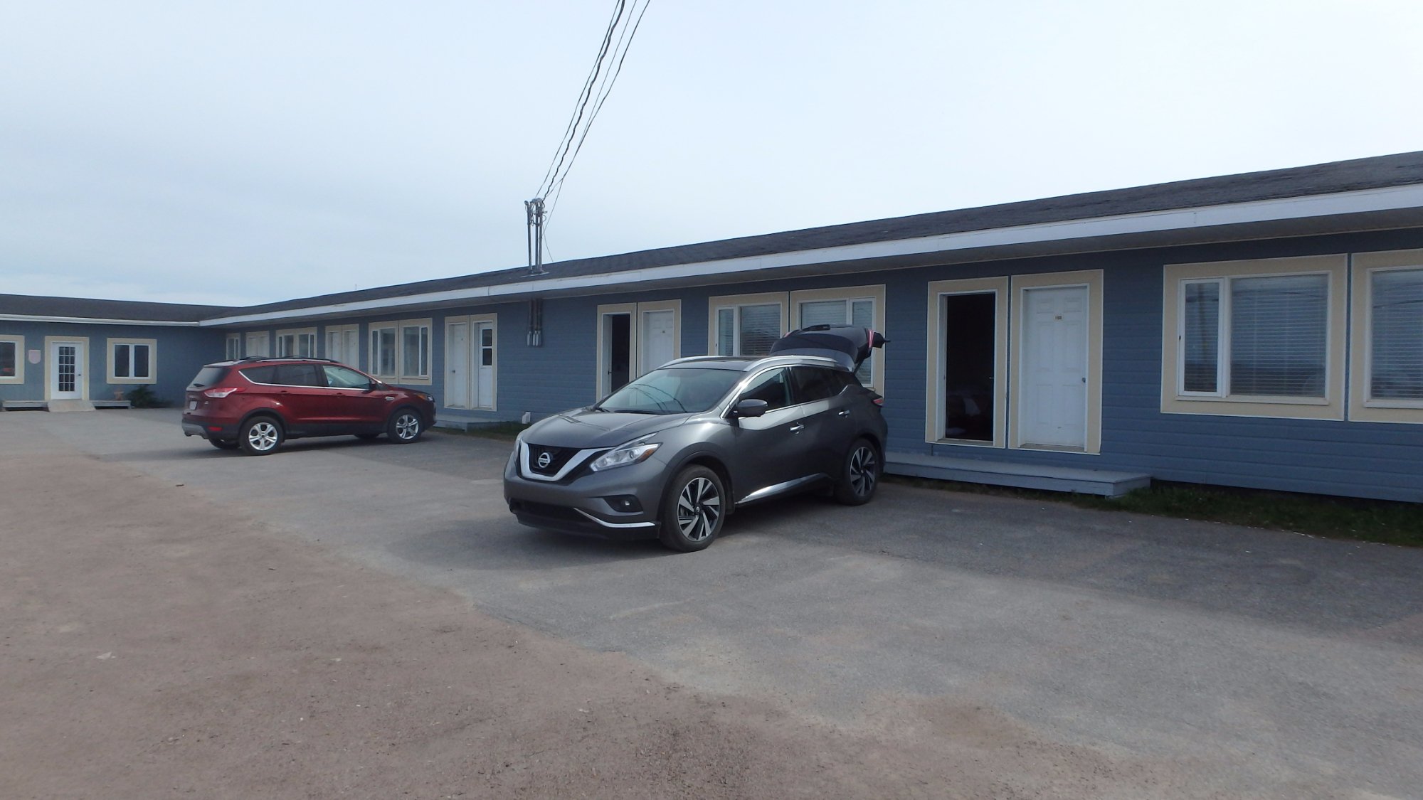Hotel/Motel Blanc-Sablon-浴室