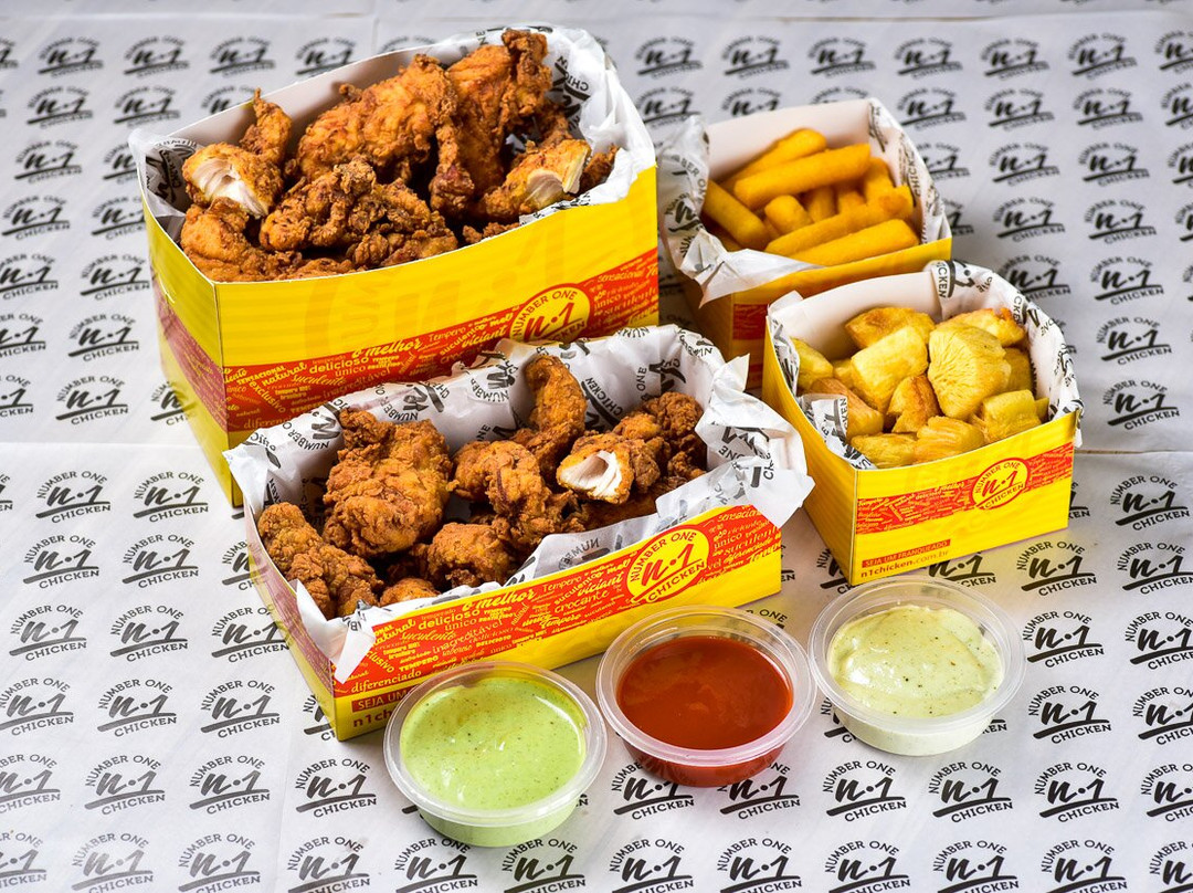 Frango Frito Crocante - Number One Chicken Londrina