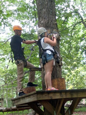Canopy Challenge Course at Fall Creek Falls State Park-Fall Creek Falls State Park必去景点