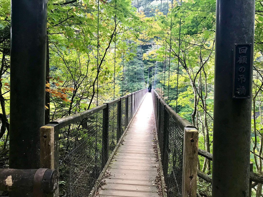 Mikaeri Suspension Bridge-那须盐原市必去景点