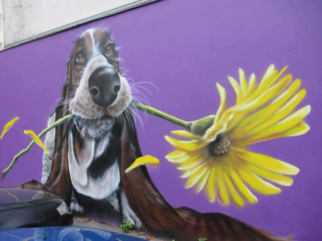 Fresque "Gros toutou"景点图片