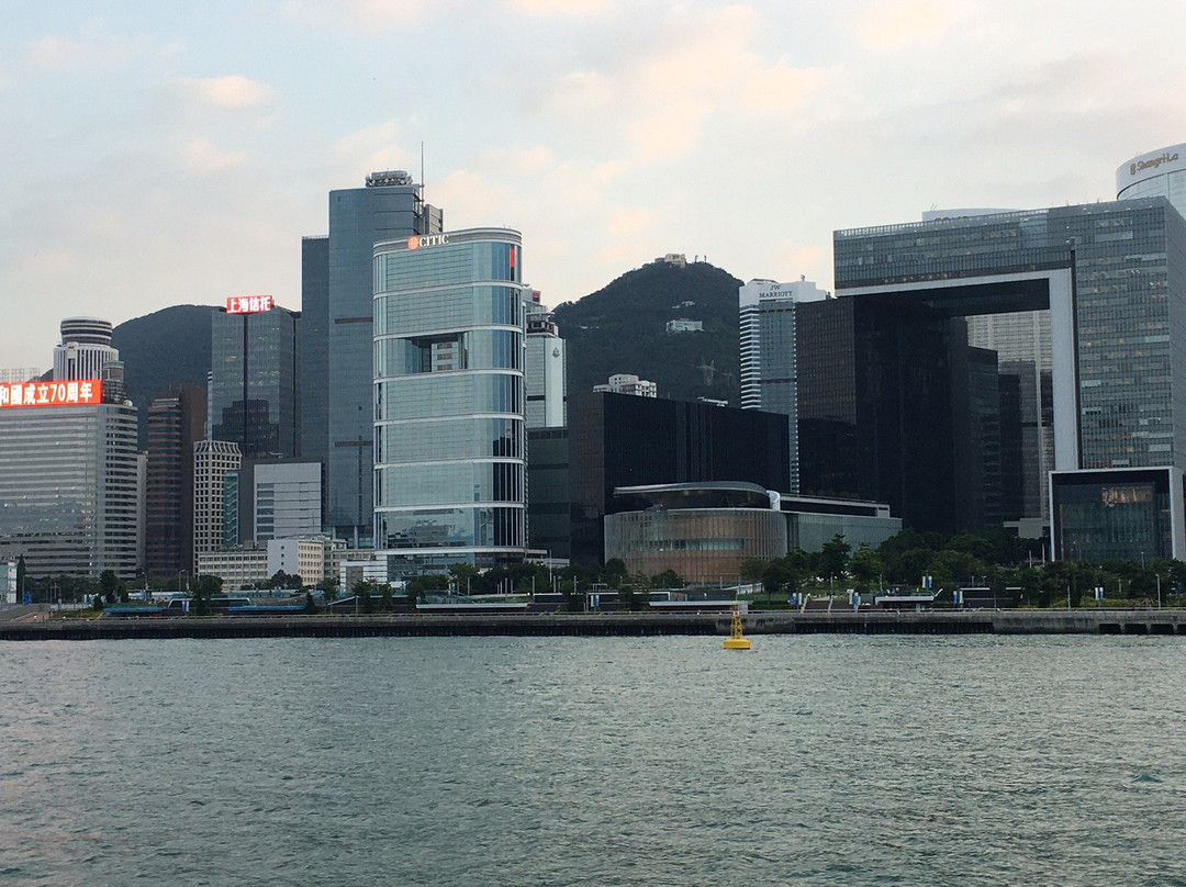 香港维多利亚海港景点图片