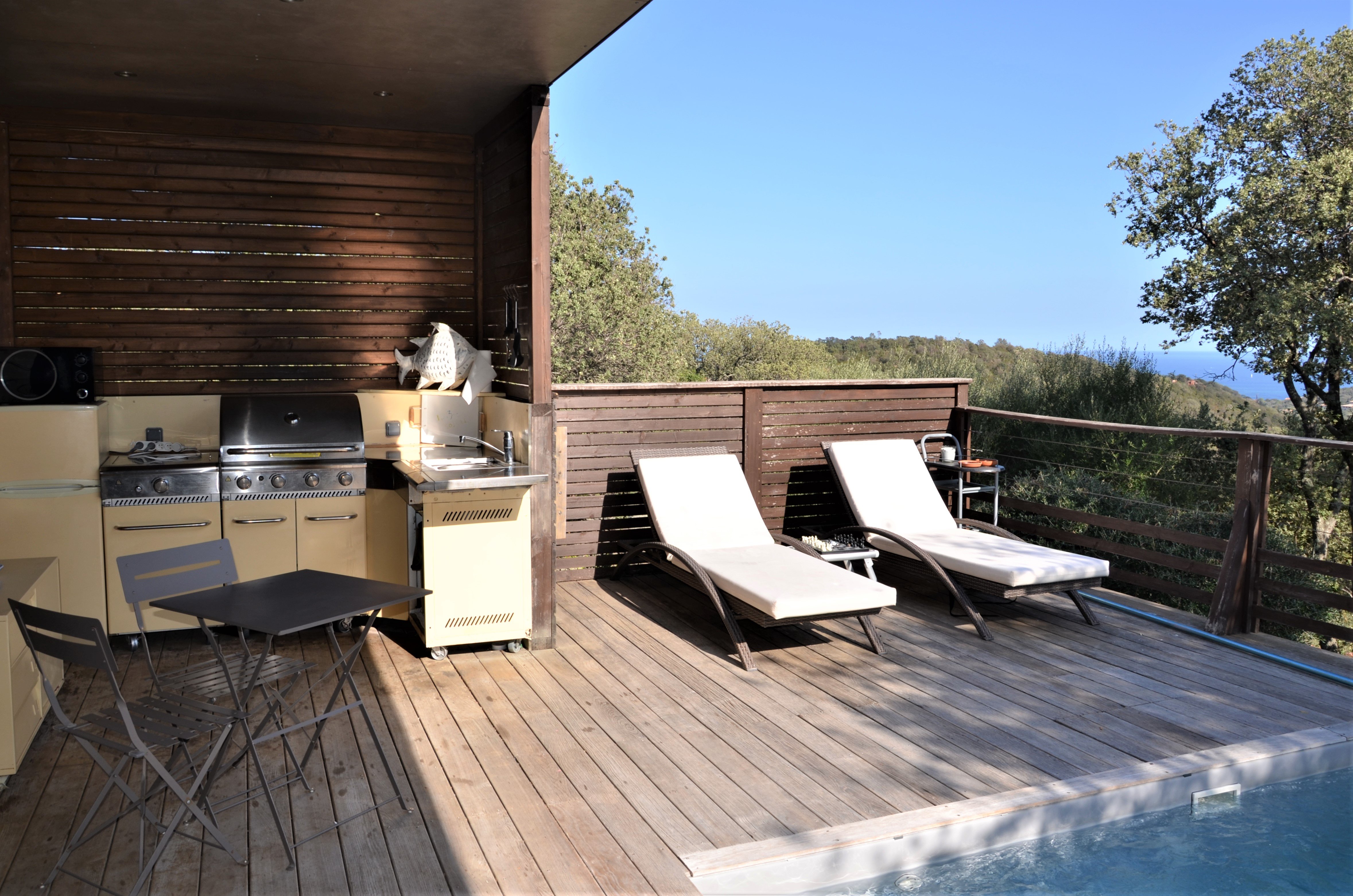 Swim Lodge Hotel Porto-Vecchio-泳池