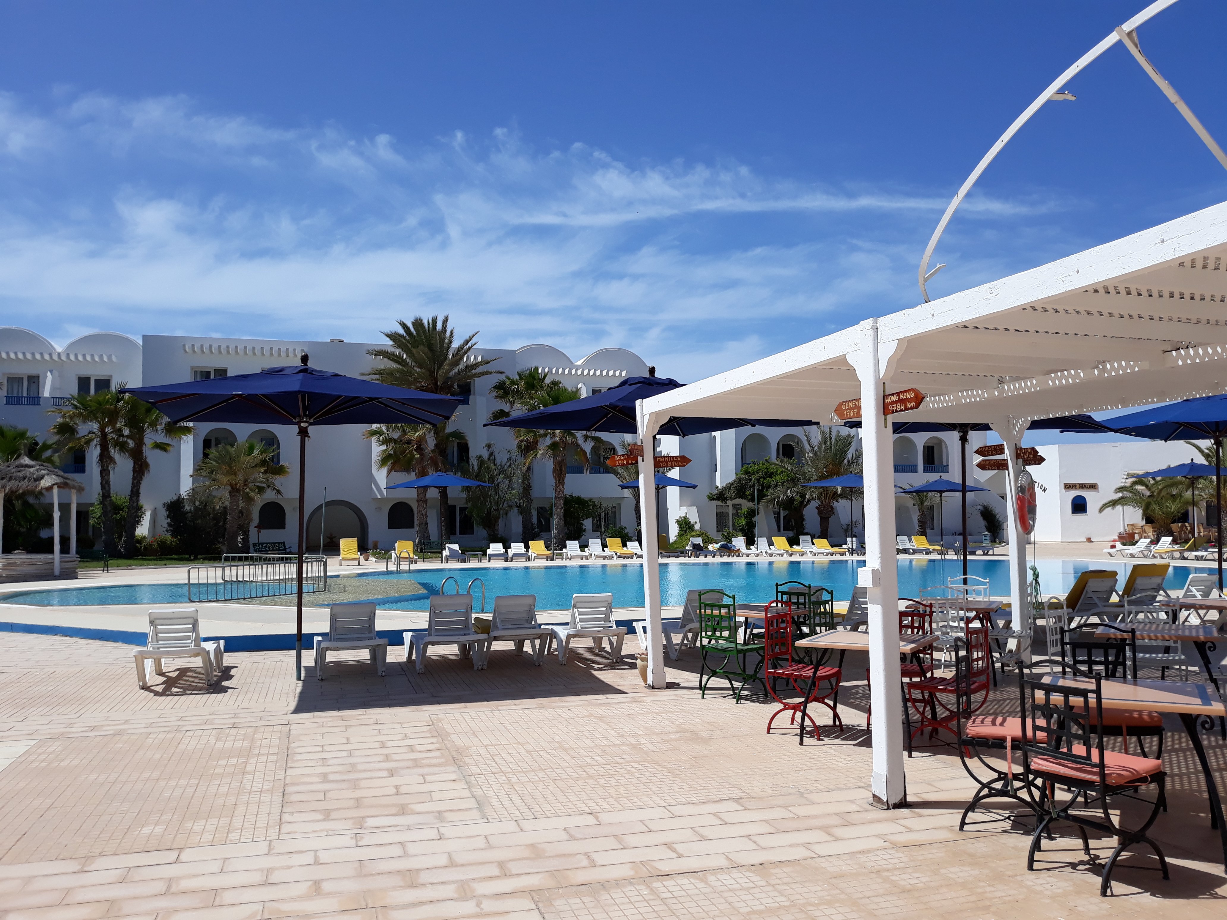 Djerba Les Dunes-泳池