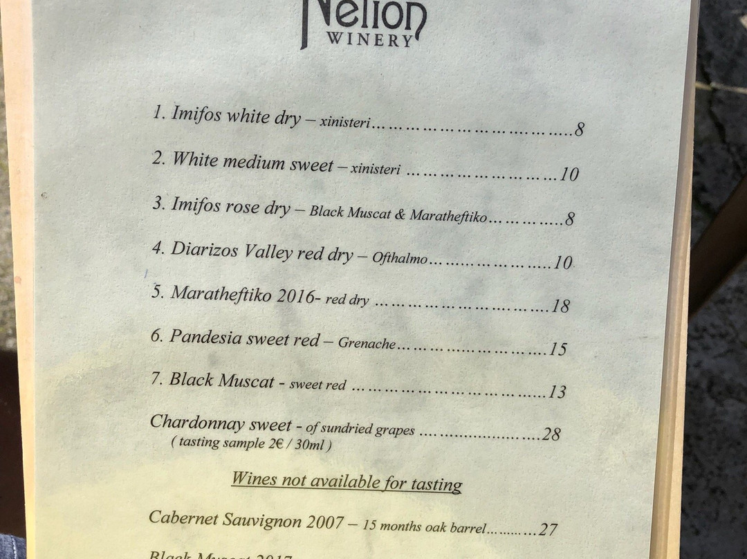 Nelion Winery-Praitori必去景点