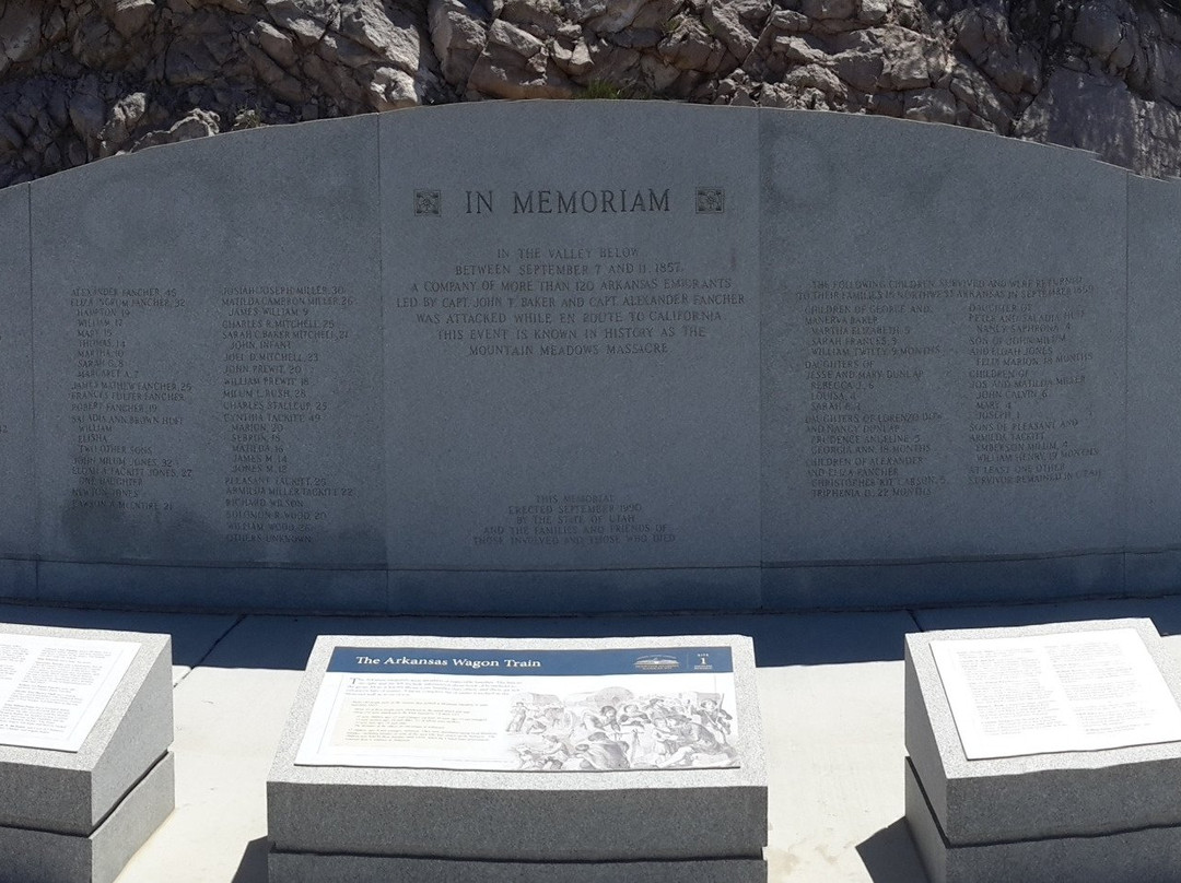 Mountain Meadow Massacre Memorial-圣乔治必去景点