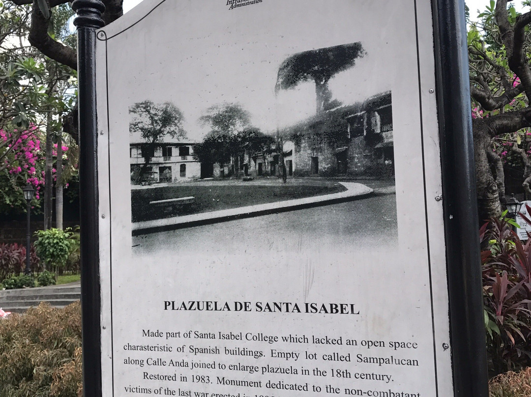 Plaza de Santa Isabel-马尼拉必去景点