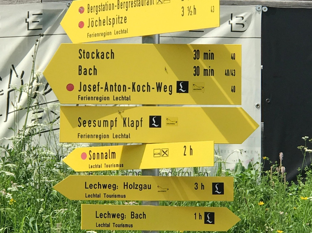 Jöchelspitze - Lechtaler Bergbahnen景点图片