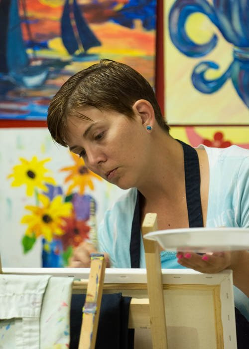 Brushes & Beverages-哥伦布必去景点