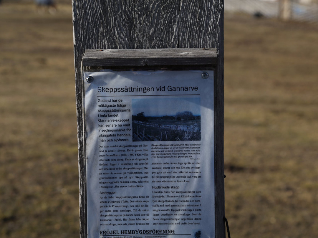 Gannarve Skeppssättning-Klintehamn必去景点