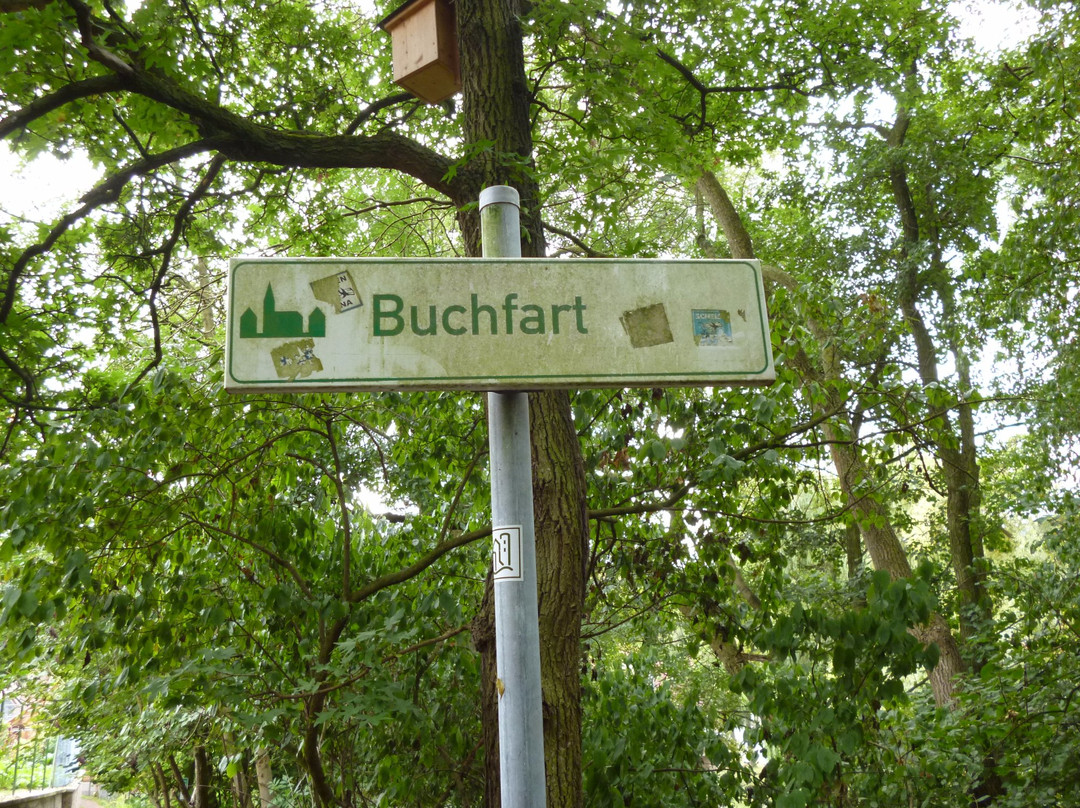 Überdachte Holzbrücke über die Ilm-Buchfart必去景点