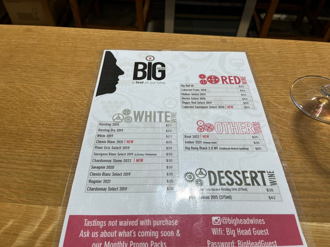 Big Head Wines-滨湖尼亚加拉必去景点