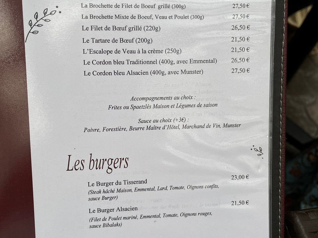 L'Auberge du Tisserand主图