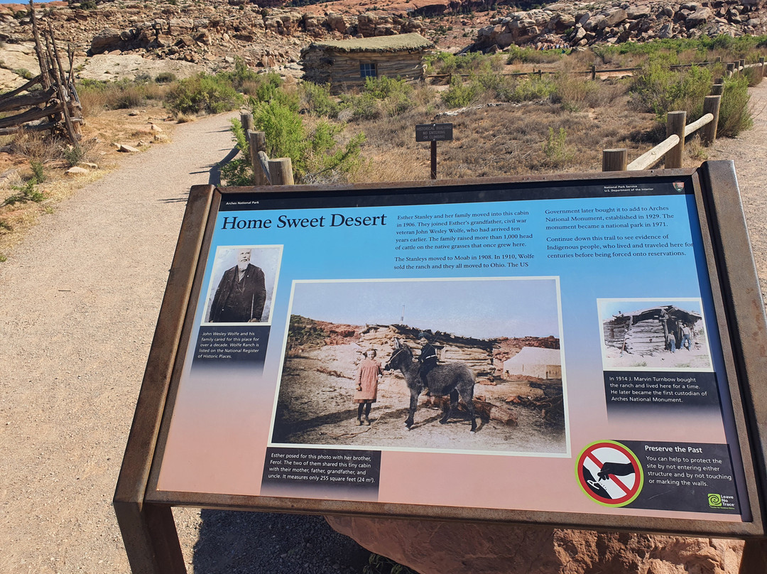 Wolfe Ranch-拱门国家公园必去景点