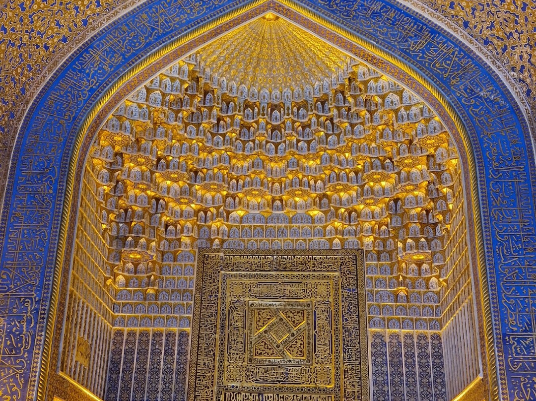 Tillya Kori Madrasah-撒马尔罕必去景点