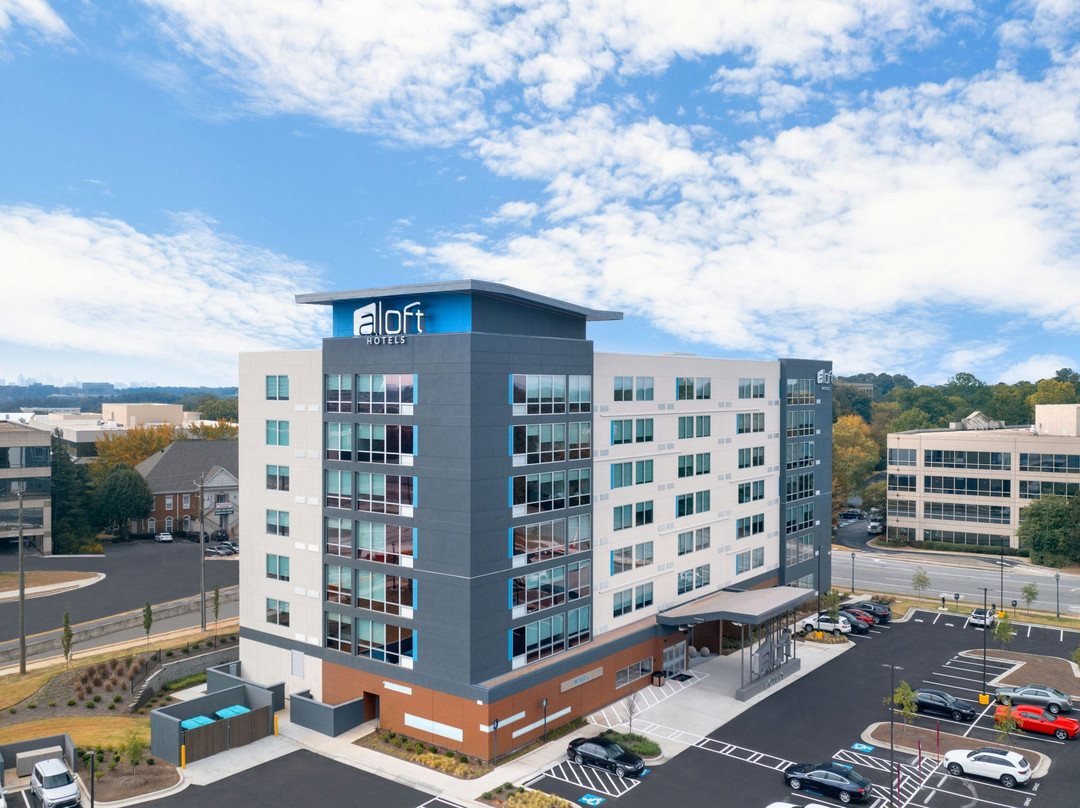 桑迪斯普林斯酒店住宿-Aloft Atlanta Perimeter Center