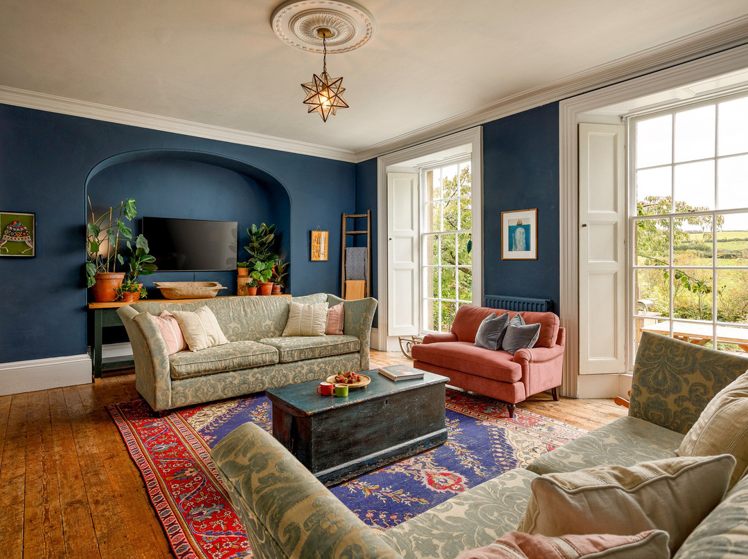 Kentisbury酒店住宿-Beachborough Country House