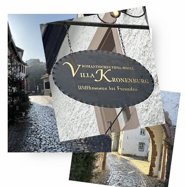 Burghaus Kronenburg-浴室