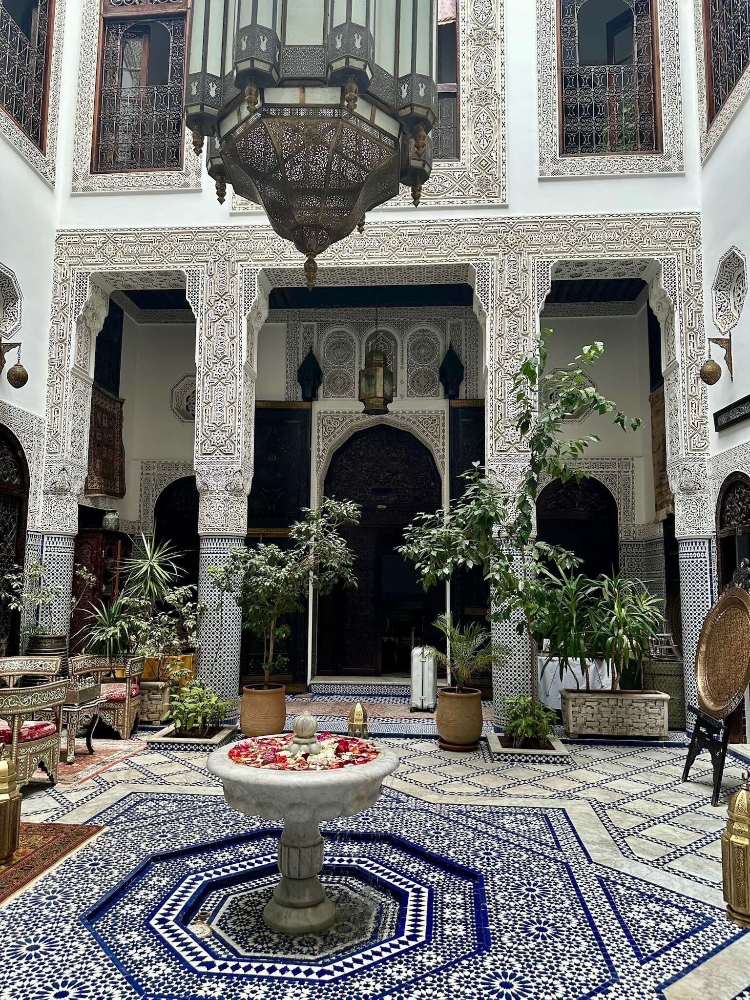 Riad Fes Maya Suite & Spa-浴室