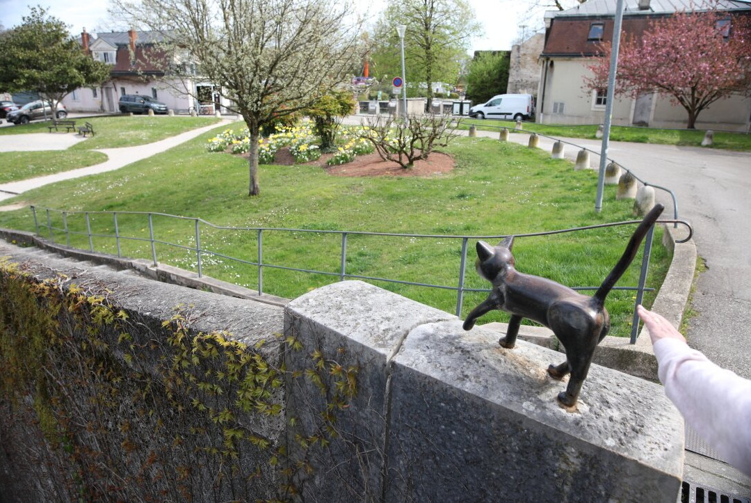 Statue « Le chat de Bertille »-多勒必去景点