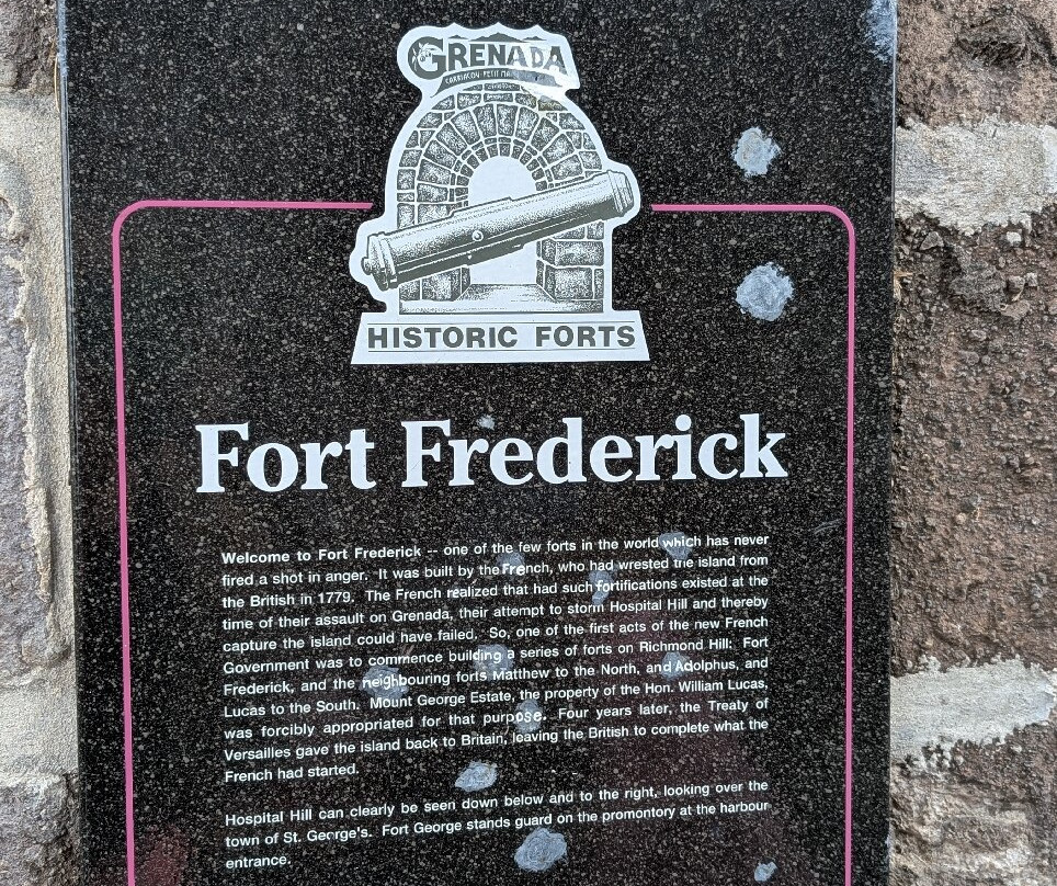 Fort Frederick-St. George's必去景点
