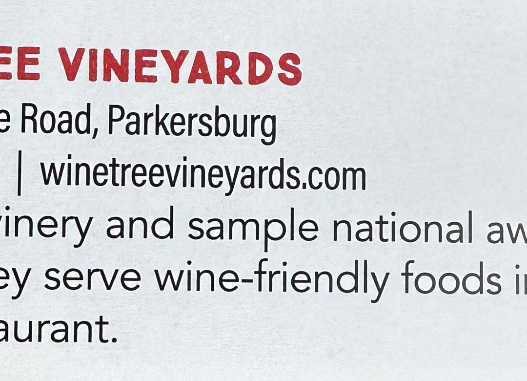 WineTree Vineyards-帕克斯堡必去景点