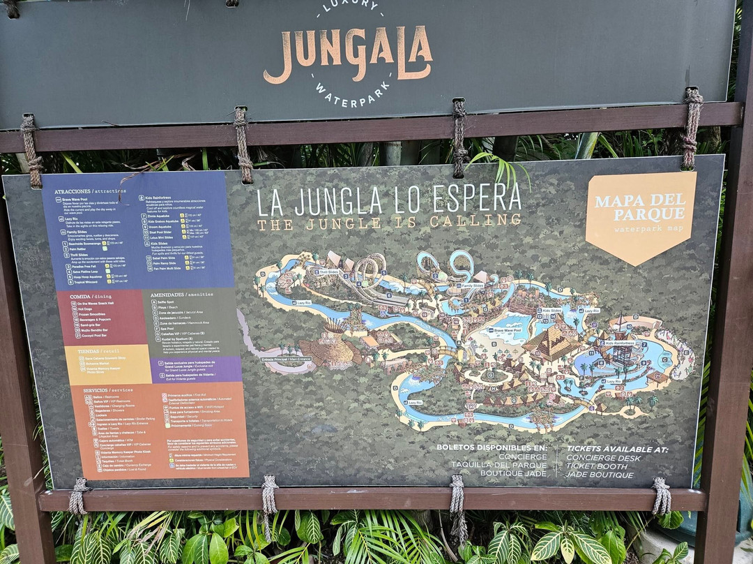 Jungala Aqua Experience-普拉亚德尔卡曼必去景点