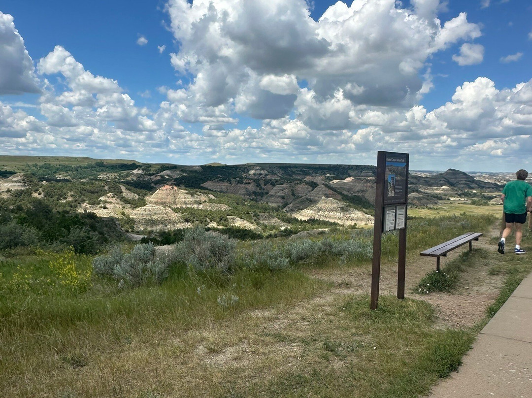 Painted Canyon Overlook-Theodore Roosevelt National Park必去景点