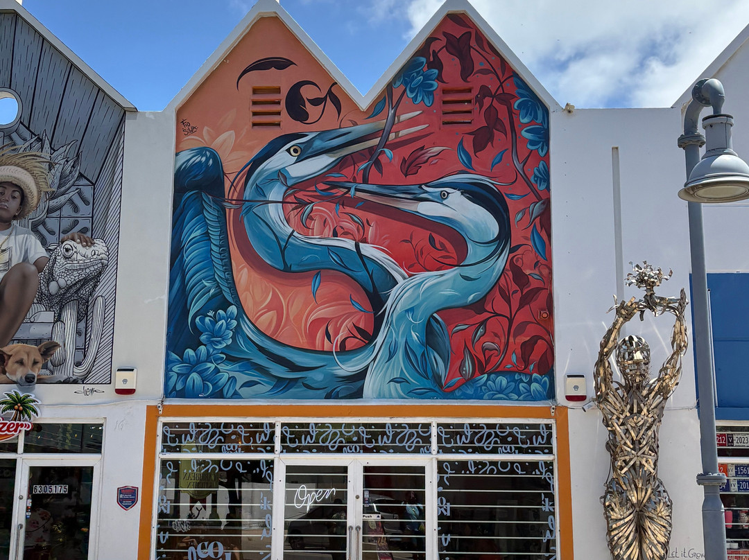 Street Murals By Aruba Art Fair-San Nicolas必去景点