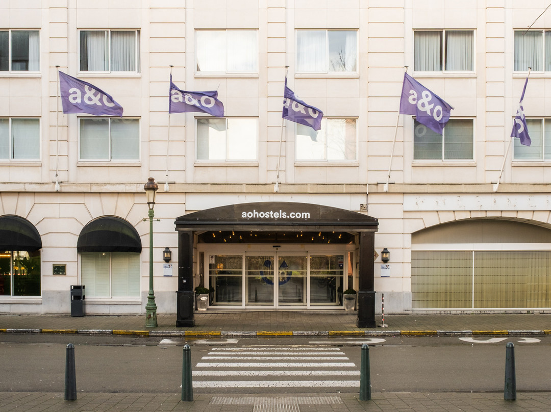 拉肯酒店住宿-A&o Brussel Centrum (the President)