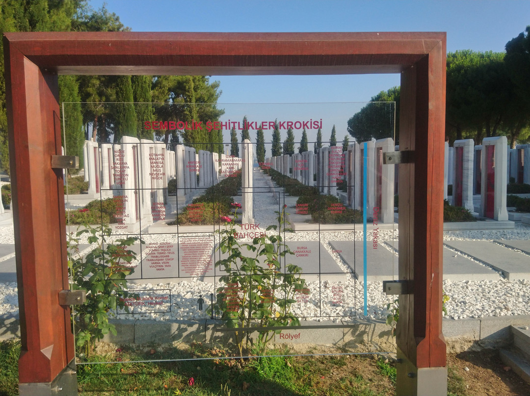 Canakkale Sehitleri Aniti-Eceabat必去景点