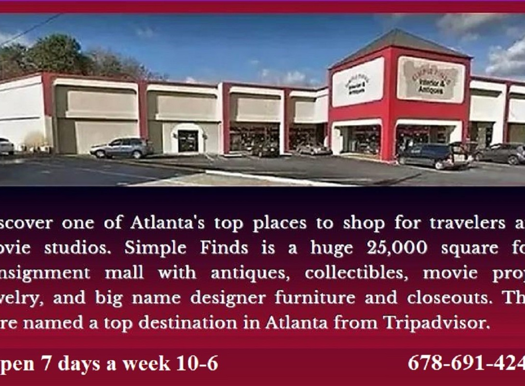 Simple Finds Consignment Designer Outlet Mall-Chamblee必去景点