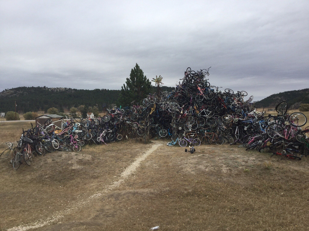 Bicycle Sculpture-Pringle必去景点