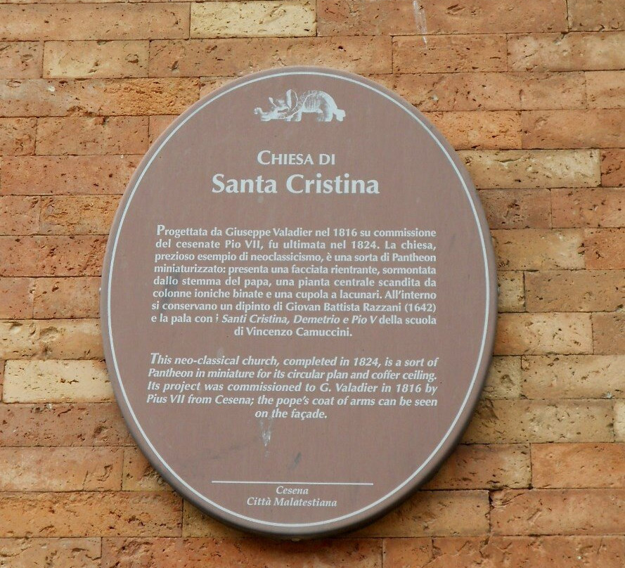 Chiesa di Santa Cristina-切塞纳必去景点