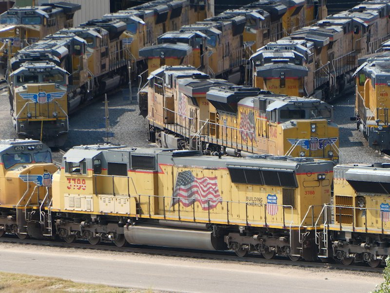 Union Pacific Railroad Bailey Yard-北普拉特必去景点